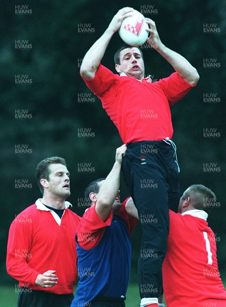 240996 - Wales Rugby Training - Mike Voyle during training