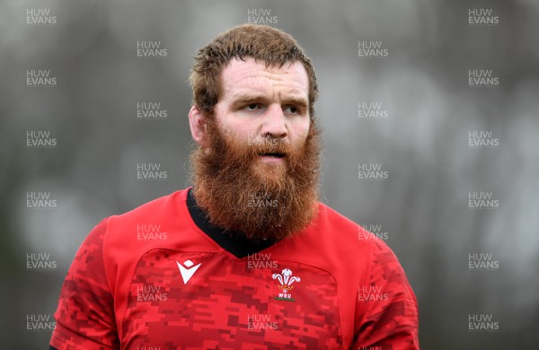 241120 - Wales Rugby Training - Jake Ball during training