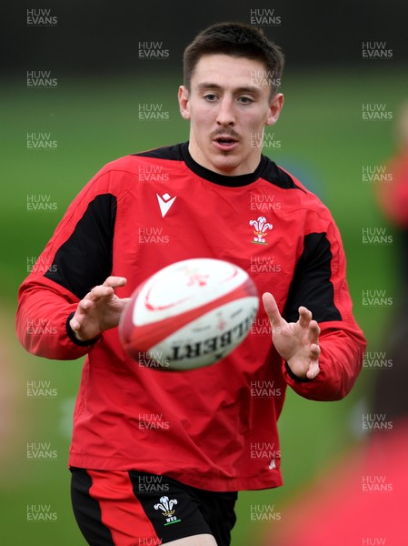 241120 - Wales Rugby Training - Josh Adams during training