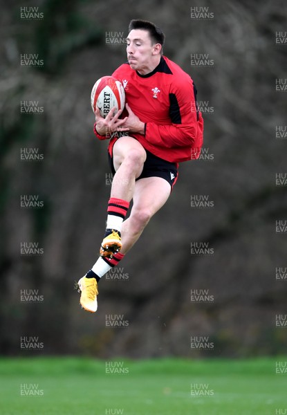 241120 - Wales Rugby Training - Josh Adams during training