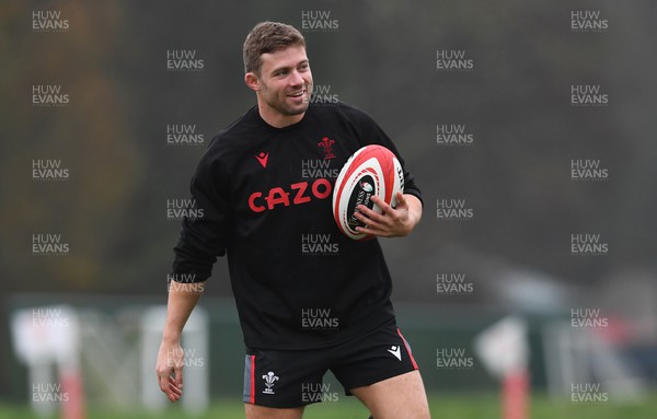 250123 - Wales Rugby Training - Leigh Halfpenny during training