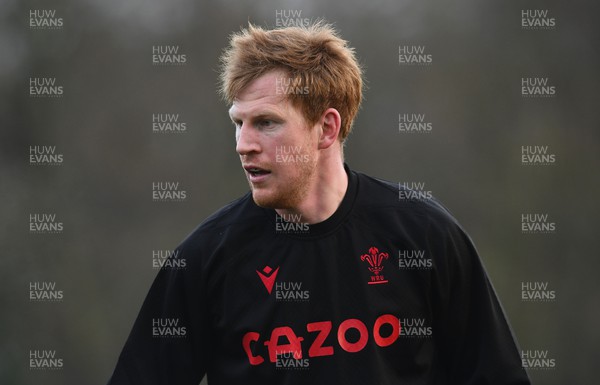 250123 - Wales Rugby Training - Rhys Patchell during training