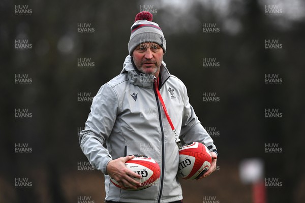 250123 - Wales Rugby Training - Alex King during training