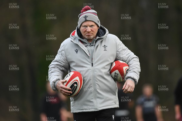 250123 - Wales Rugby Training - Neil Jenkins during training