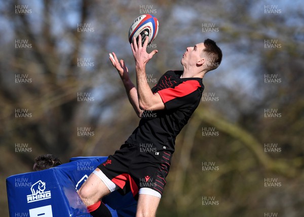 250222 - Wales Rugby Training - Liam Williams during training