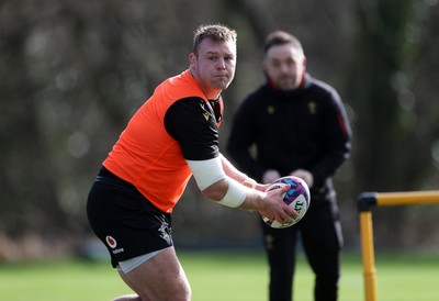 250225 - Wales Rugby Training during the fallow week - Dewi Lake during training