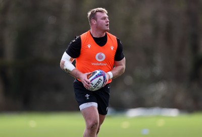 250225 - Wales Rugby Training during the fallow week - Dewi Lake during training