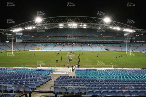 25.05.07  Wales rugby on Tour to Australia The Welsh Team have a runout at the Telstra Stadium in Sydney 