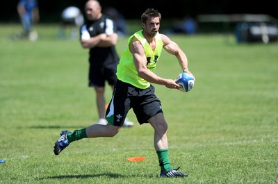 25.05.09 - Wales Rugby Training - Nicky Robinson in action during training. 