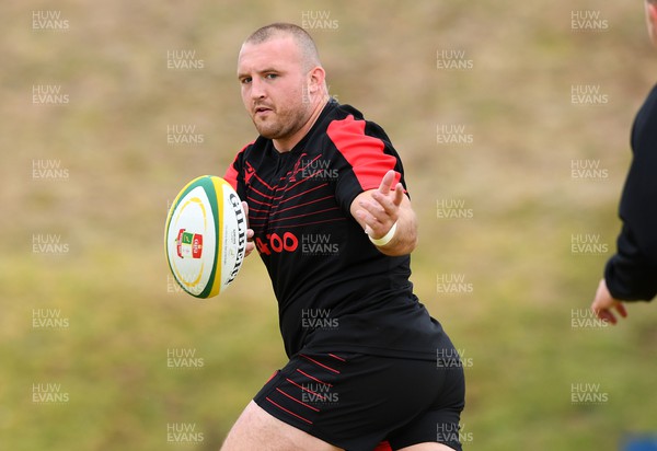 250622 - Wales Rugby Training - Dillon Lewis during training
