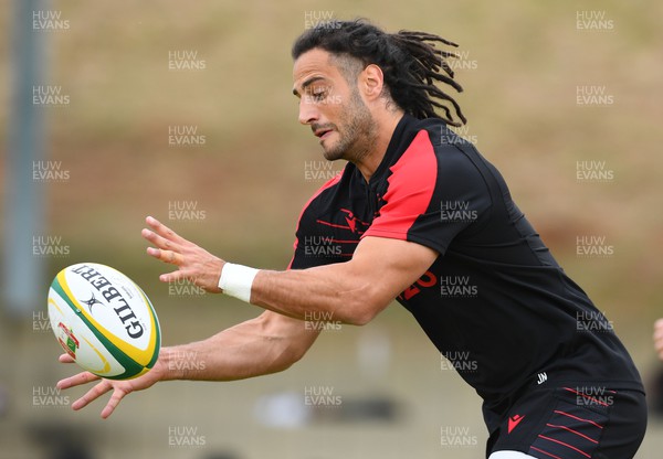 250622 - Wales Rugby Training - Josh Navidi during training