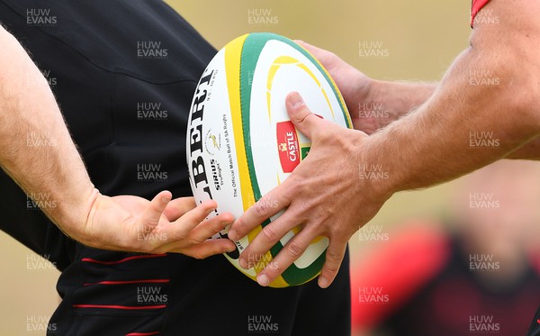 250622 - Wales Rugby Training - Ball during training