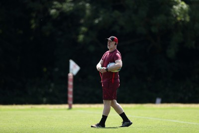 250626 - Wales Rugby Training ahead of their game against the Barbarians at Twickenham on Saturday - Steve Tandy, Head Coach during training