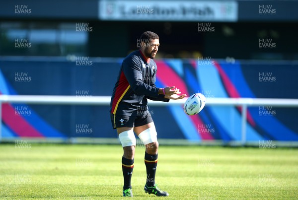 250915 - Wales Rugby World Cup Training -Taulupe Faletau during training