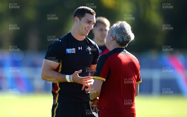 250915 - Wales Rugby World Cup Training -George North during training