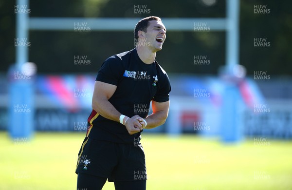 250915 - Wales Rugby World Cup Training -George North during training