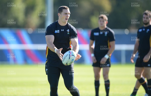 250915 - Wales Rugby World Cup Training -George North during training