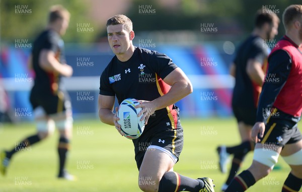 250915 - Wales Rugby World Cup Training -Scott Williams during training