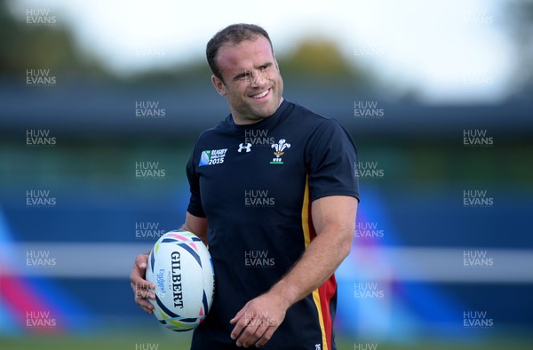 250915 - Wales Rugby World Cup Training -Jamie Roberts during training