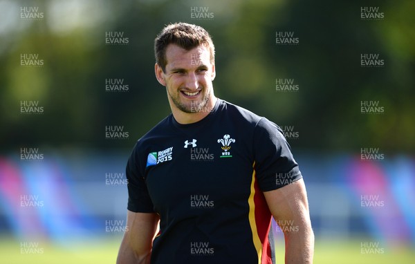 250915 - Wales Rugby World Cup Training -Sam Warburton during training