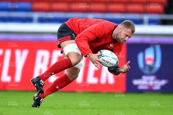251019 - Wales Rugby Training - Ross Moriarty during training