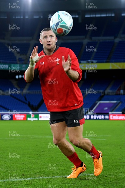 251019 - Wales Rugby Training - Hadleigh Parkes during training