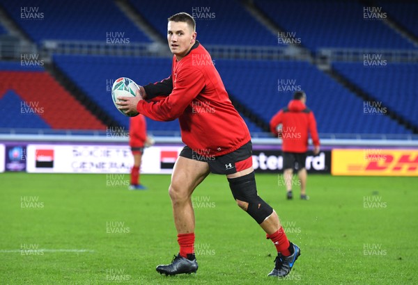 251019 - Wales Rugby Training - Jonathan Davies during training