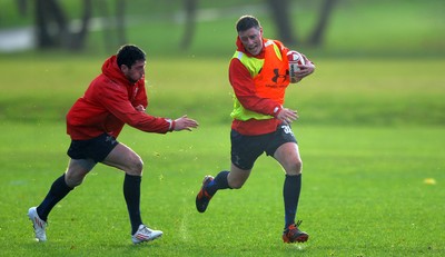 25.11.11 - Wales Rugby Training - Rhys Priestland during training. 