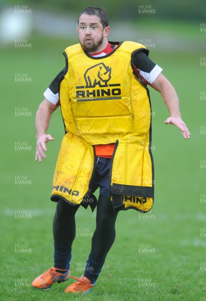 25.11.11 - Wales Rugby Training - Shane Williams during training. 