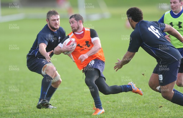 25.11.11 - Wales Rugby Training - Shane Williams during training. 