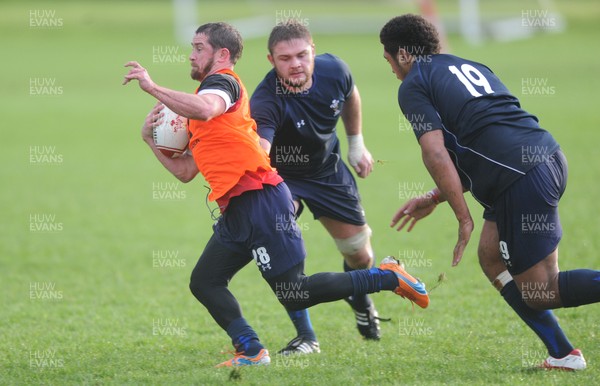 25.11.11 - Wales Rugby Training - Shane Williams during training. 