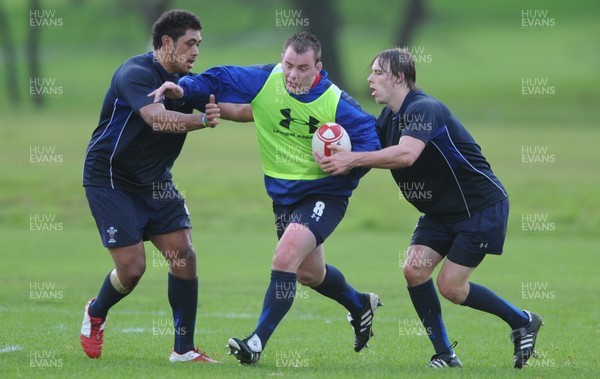 25.11.11 - Wales Rugby Training - Matthew Rees during training. 