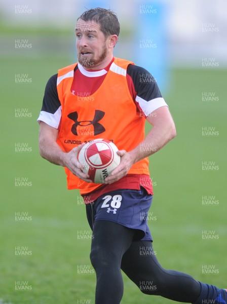 25.11.11 - Wales Rugby Training - Shane Williams during training. 
