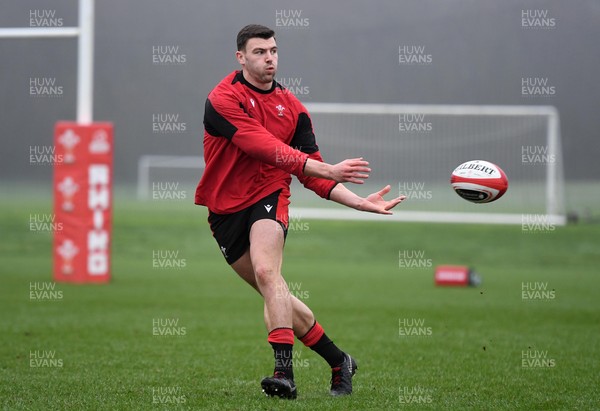 270121 - Wales Rugby Training - Johnny Williams during training
