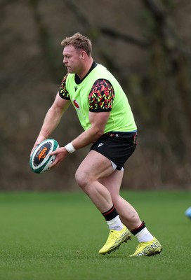 260226 - Wales Rugby Training - Dewi Lake during training
