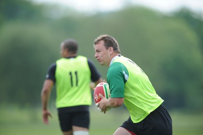 26.05.10 - Wales Rugby Training and Press Conference - Matthew Rees during training. 