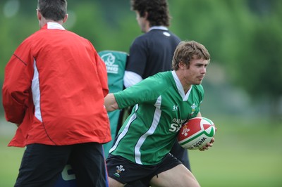 26.05.10 - Wales Rugby Training and Press Conference - Leigh Halfpenny during training. 