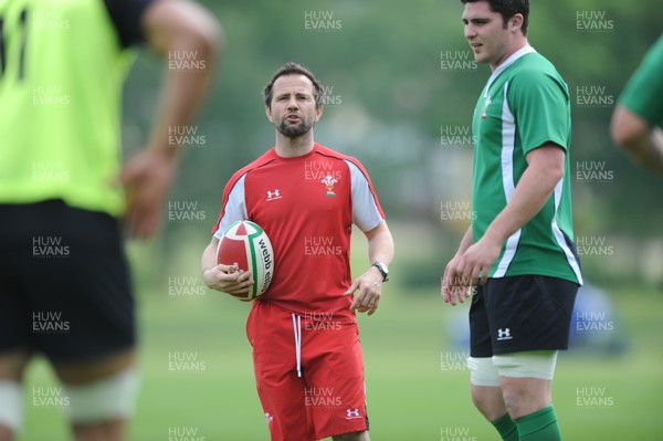 26.05.10 - Wales Rugby Training and Press Conference - Craig White during training. 