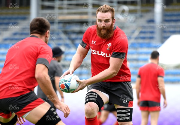 260919 - Wales Rugby Training - Jake Ball during training