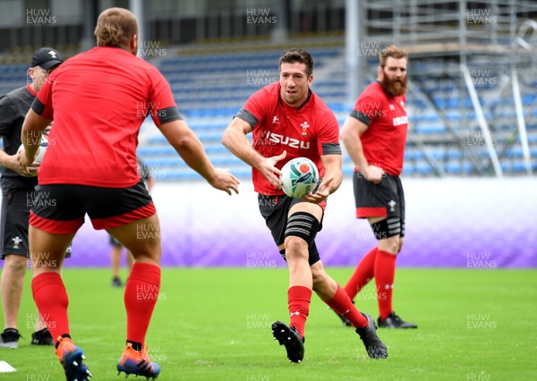 260919 - Wales Rugby Training - Justin Tipuric during training