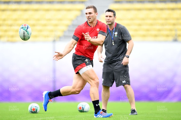 260919 - Wales Rugby Training - George North during training