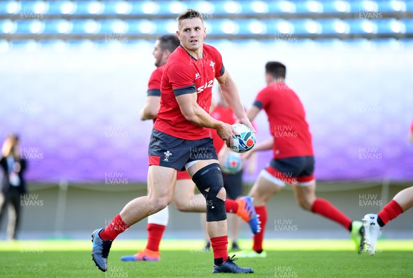 261019 - Wales Rugby Training - Jonathan Davies during training