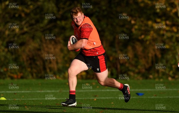261020 - Wales Rugby Training - Rhys Carre during training