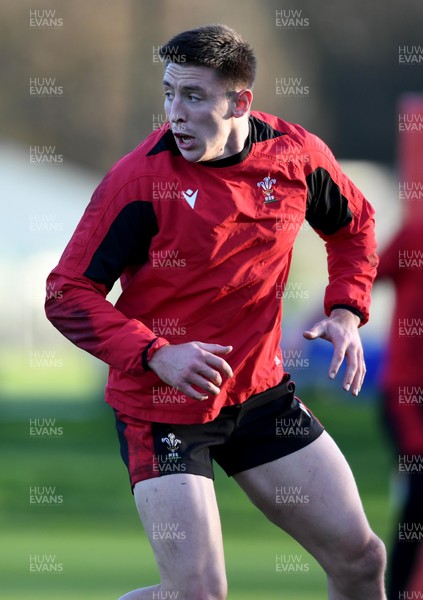 261120 - Wales Rugby Training - Josh Adams during training