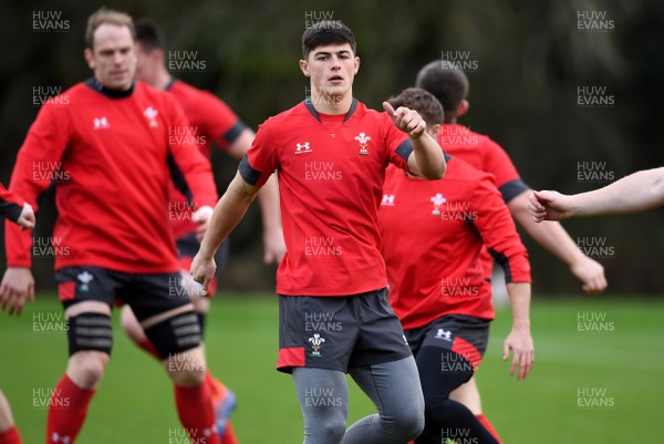 270120 - Wales Rugby Training - Louis Rees-Zammit