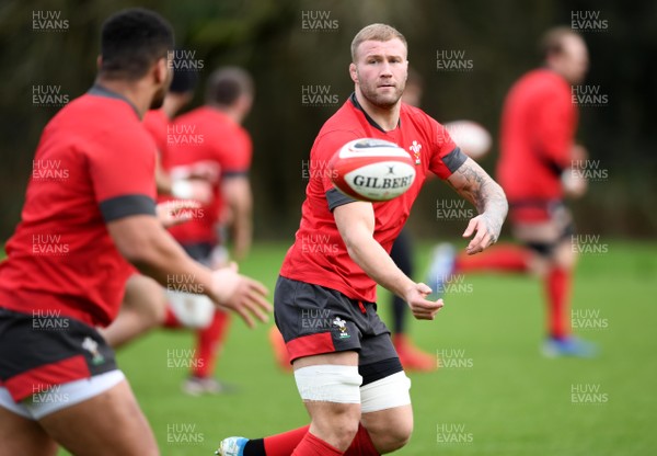 270120 - Wales Rugby Training - Ross Moriarty