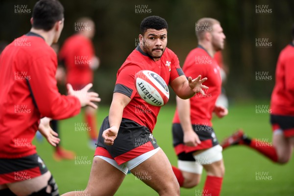 270120 - Wales Rugby Training - Leon Brown