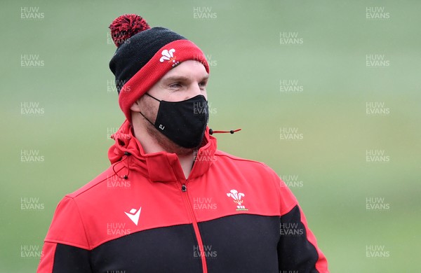 260121 - Wales Rugby Training - Gethin Jenkins during training