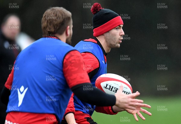 260121 - Wales Rugby Training - Johnny Williams during training