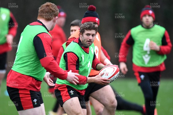 260121 - Wales Rugby Training - Leigh Halfpenny during training